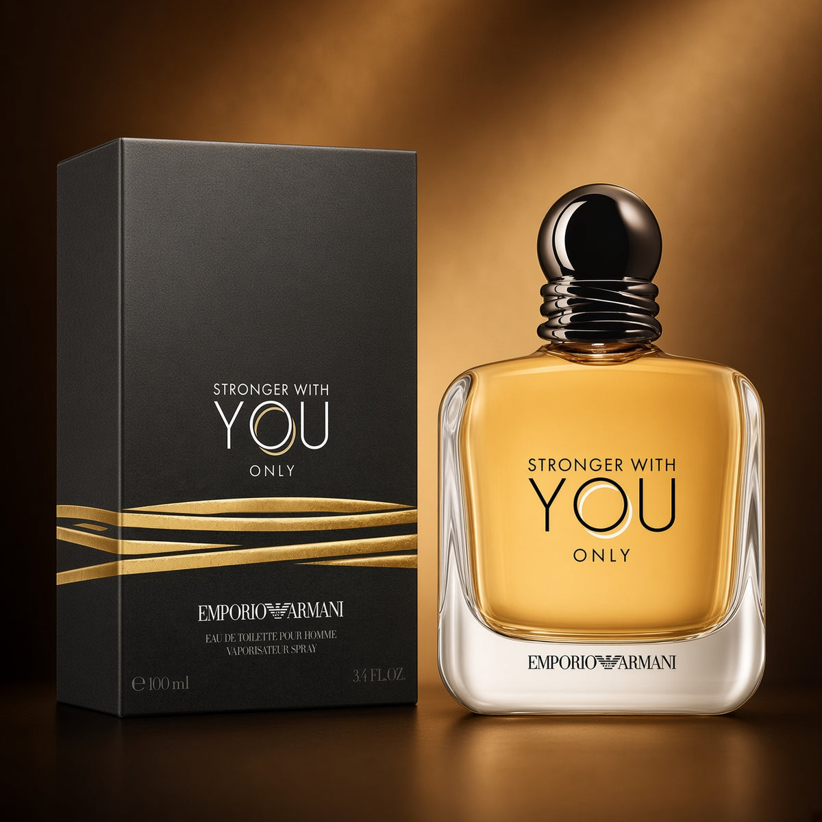 Emporio Armani Stronger With You Only EDT 100ml Men New Sealed
