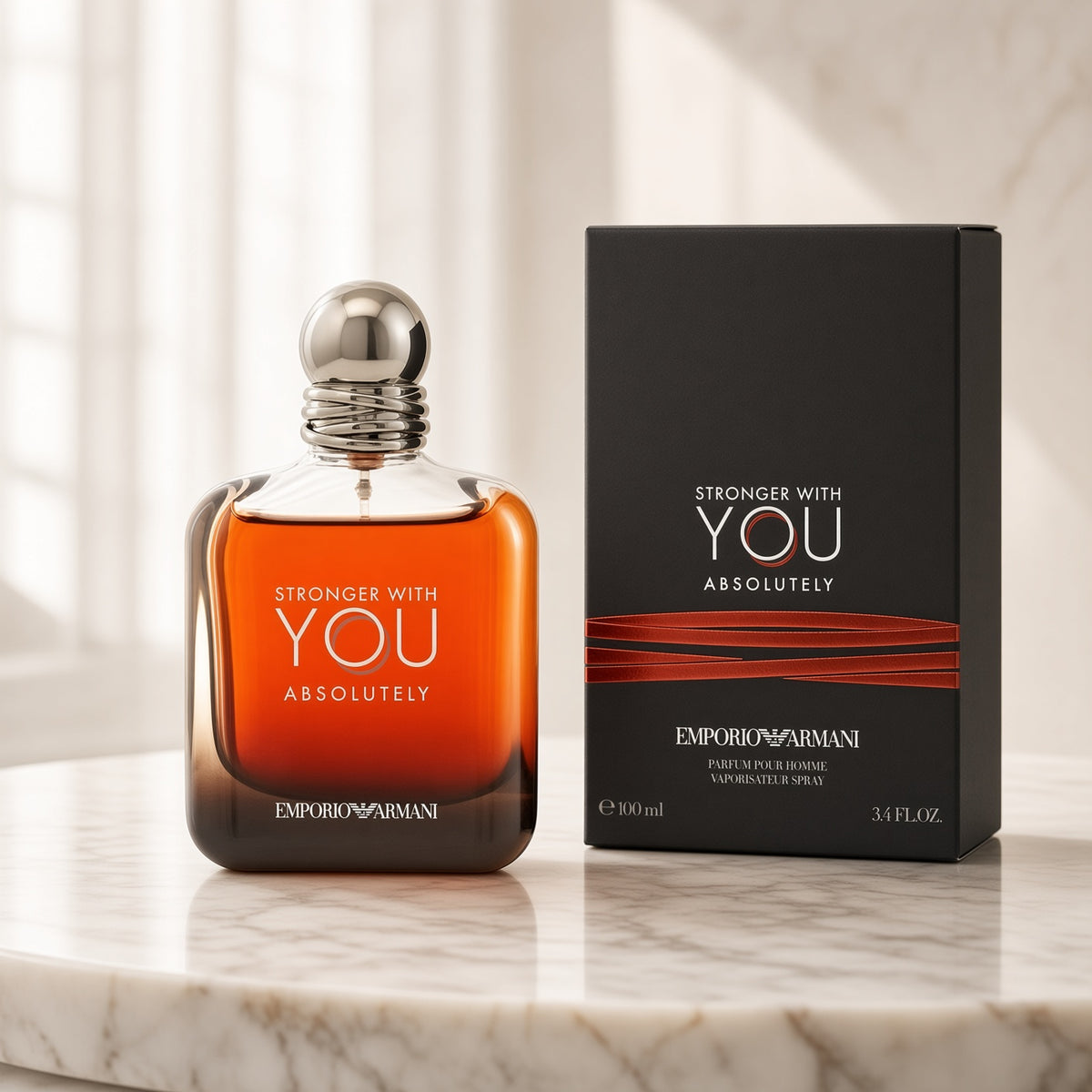Emporio Armani Stronger With You Absolutely Parfum 3.4 oz 100ml Men