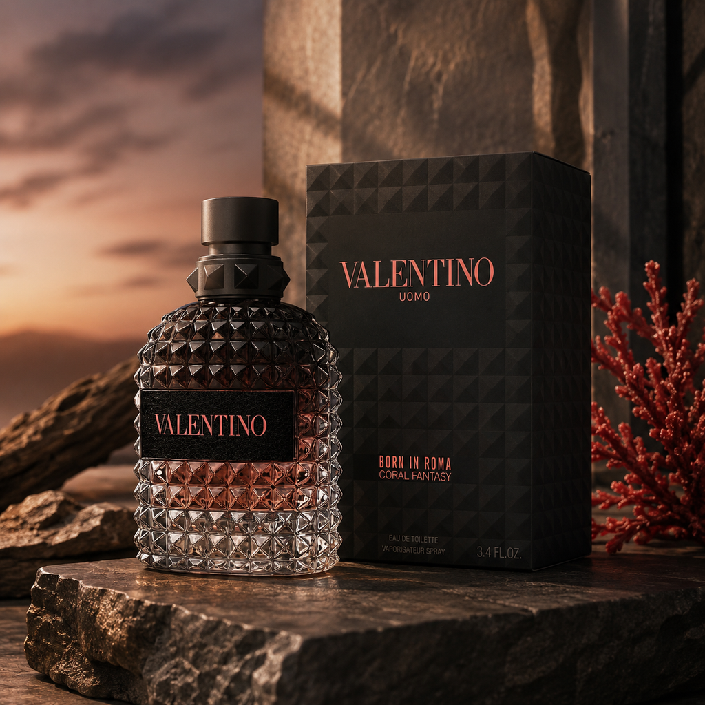 Valentino Uomo Born In Roma Coral Fantasy EDT 3.4 oz