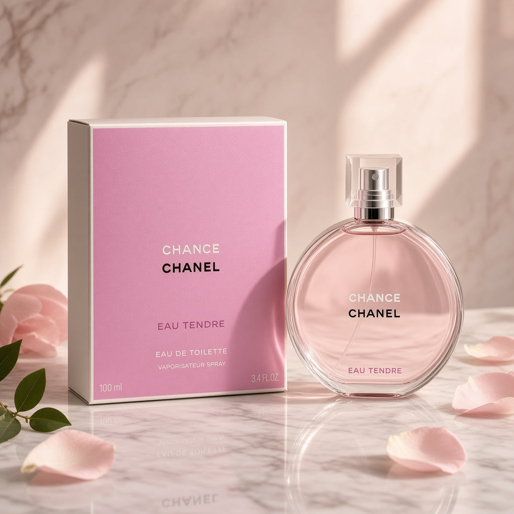 CHANEL Chance Eau Tendre EDT for Women 3.4 oz / 100 ml NIB