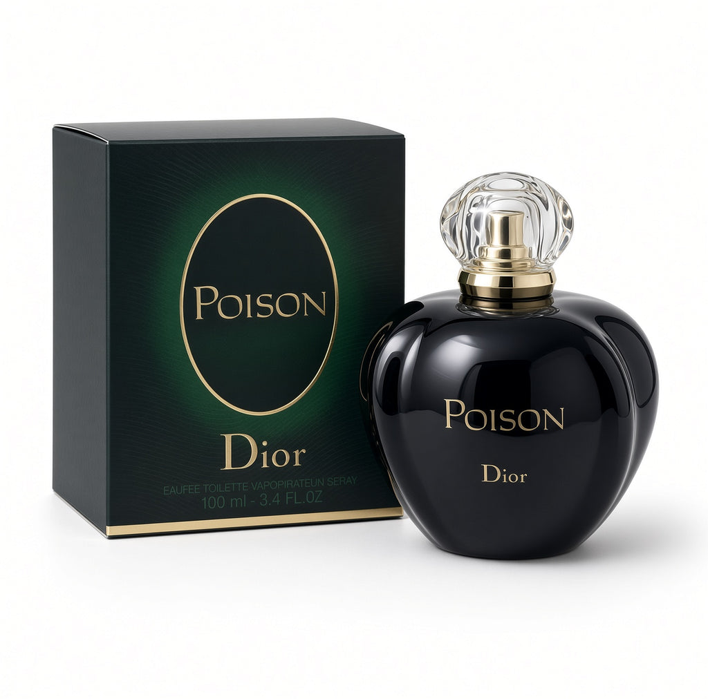Christian Dior Poison Eau de Toilette for Women 3.4 oz / 100 ml