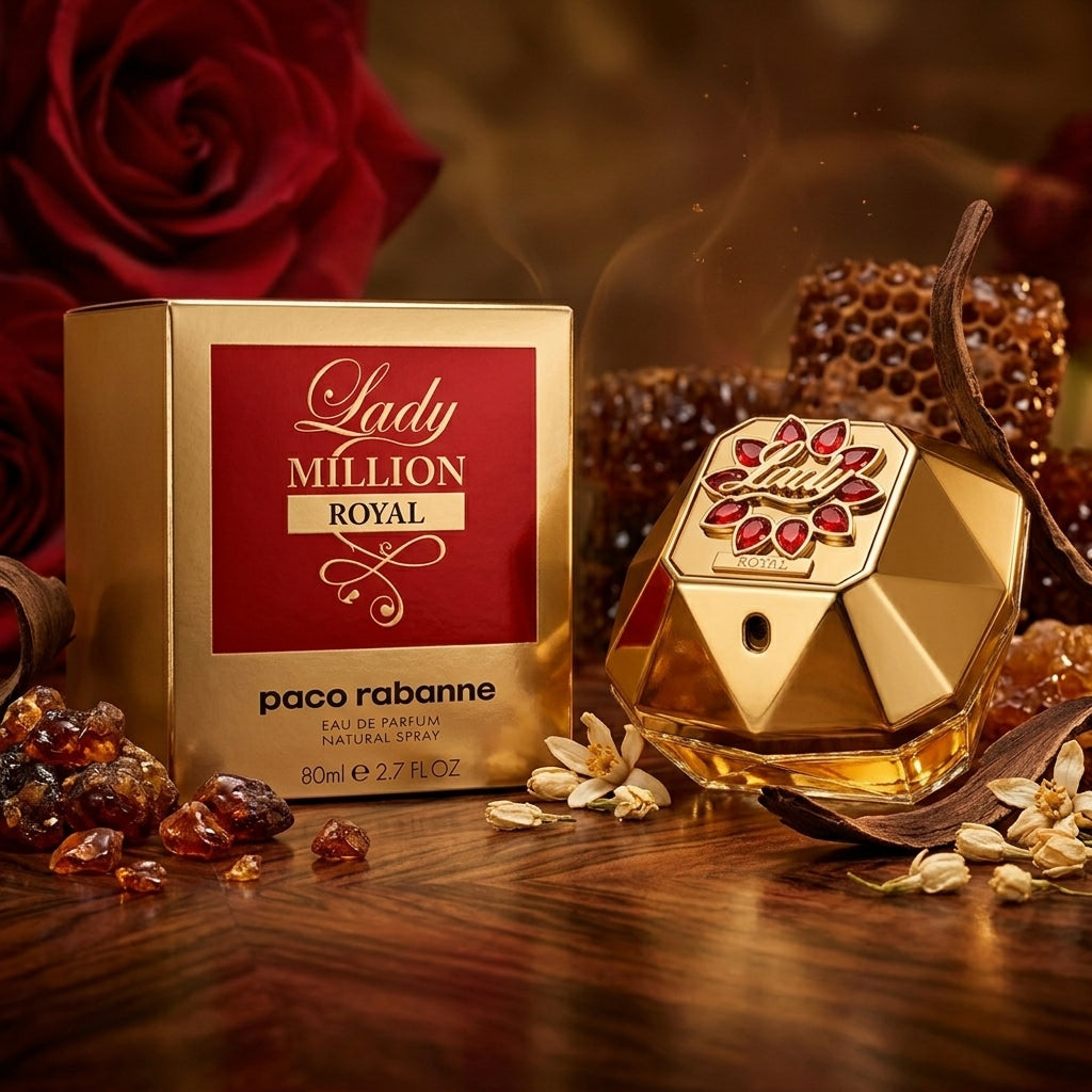 Lady Million Royal by Paco Rabanne EDP for Women 2.7 oz New in Box