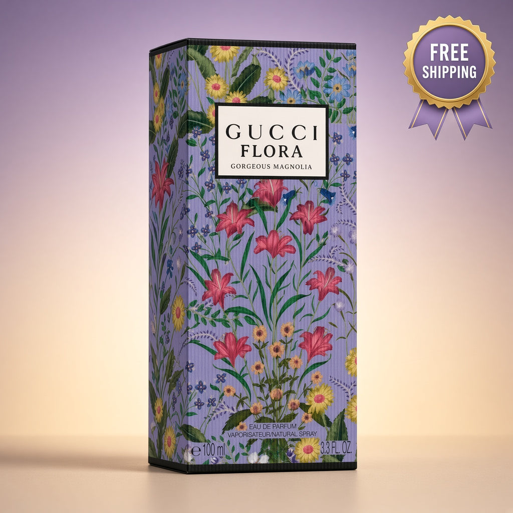 Gucci Flora Gorgeous Magnolia EDP Women 3.3 oz / 100ml Sealed