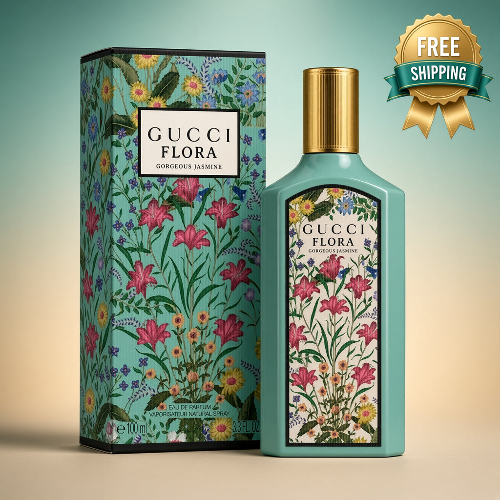 Gucci Flora Gorgeous Jasmine EDP Women 3.3 oz / 100ml New Sealed