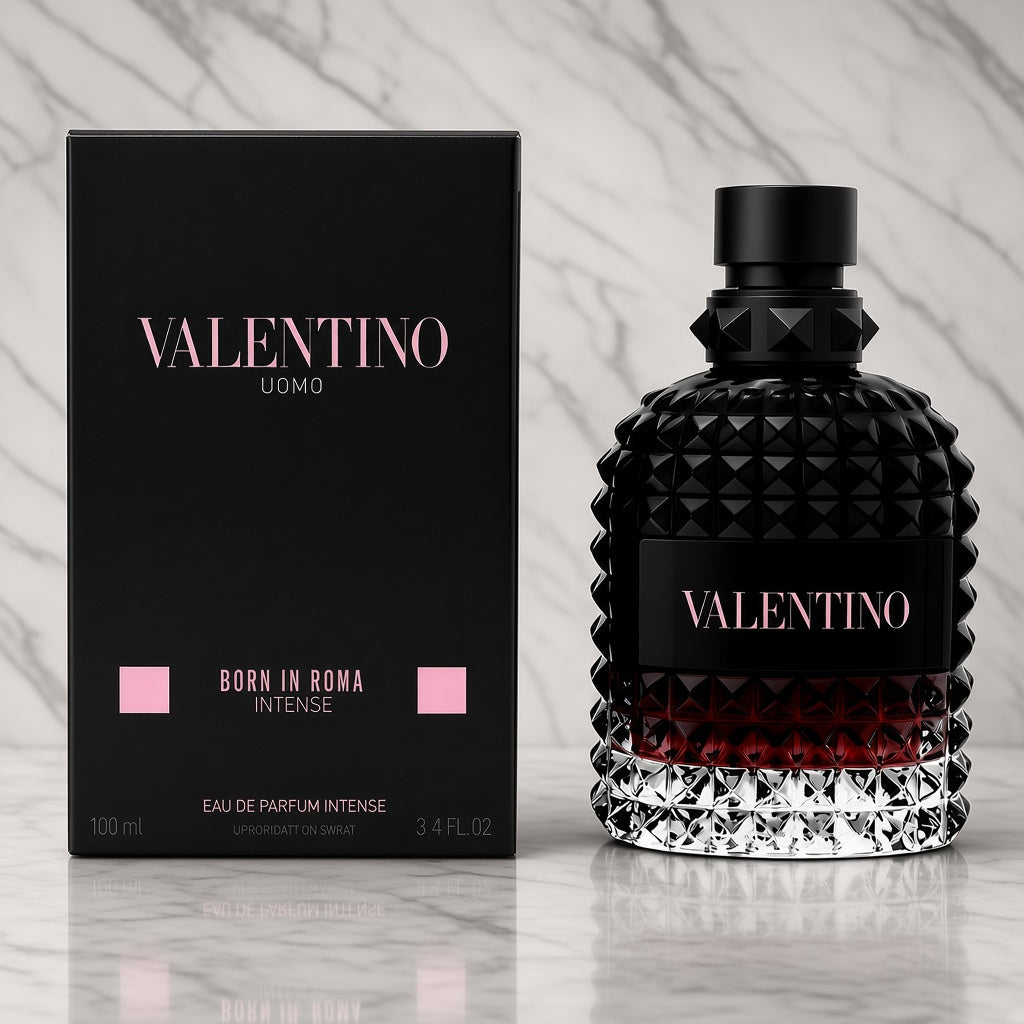 Valentino Uomo Born In Roma Intense Eau de Parfum for Men 3.4 oz (100ml) – Sealed Box