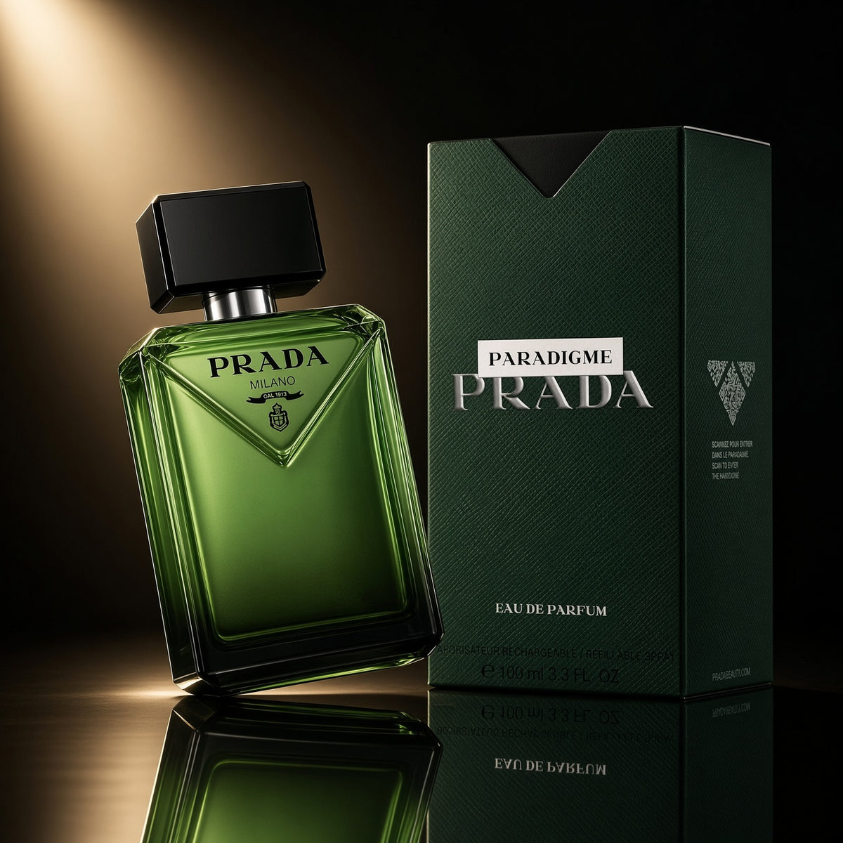 Prada Paradigme EDP 3.4 oz 100ml Cologne for Men New Sealed