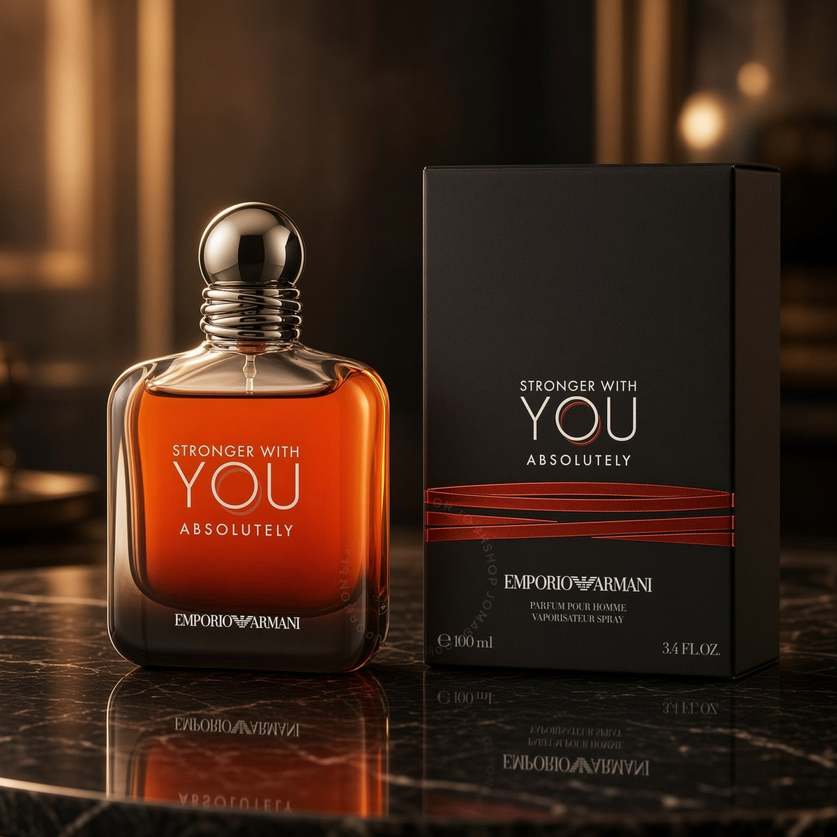 Emporio Armani Stronger With You Absolutely Parfum 3.4 oz 100ml Men