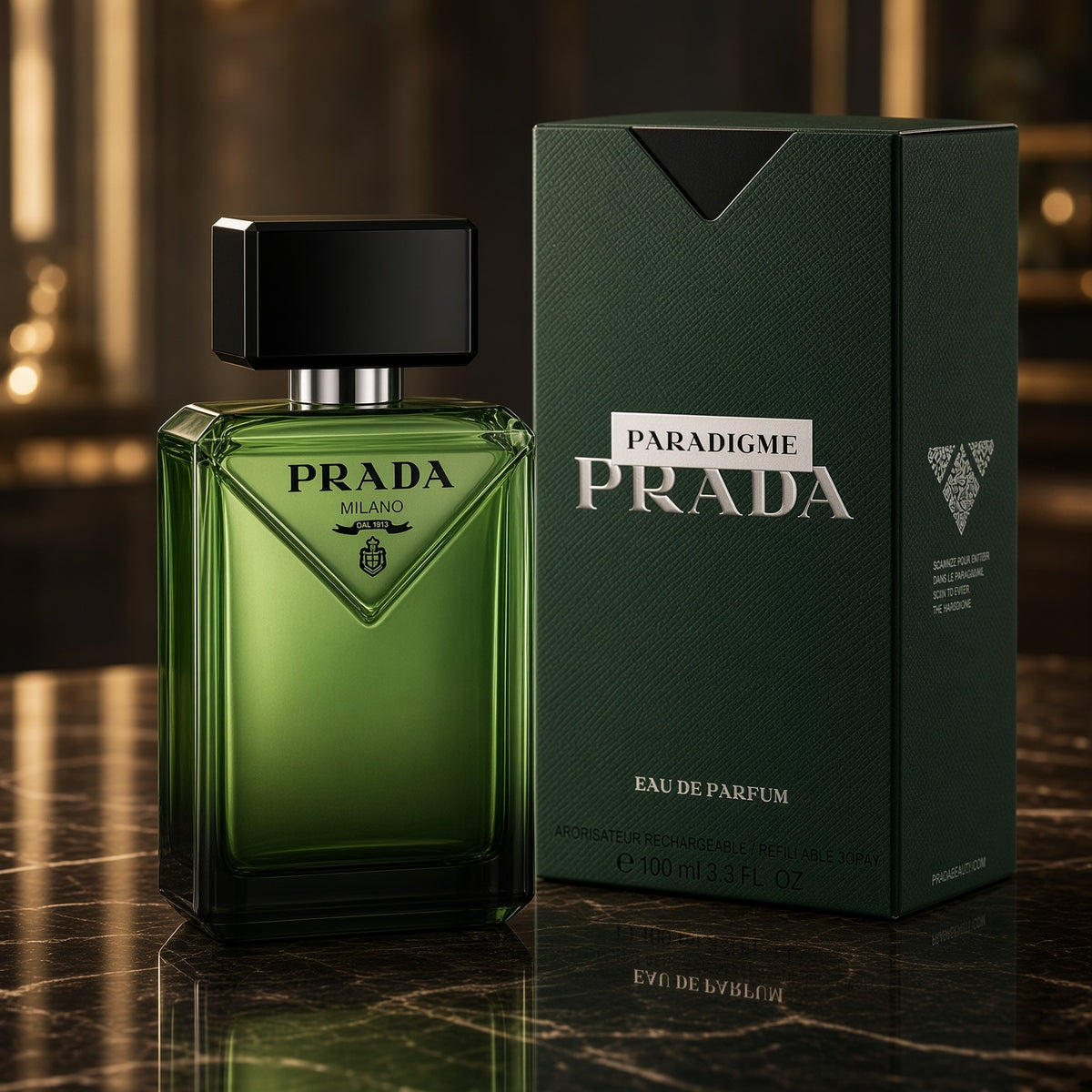 Prada Paradigme EDP 3.4 oz 100ml Cologne for Men New Sealed