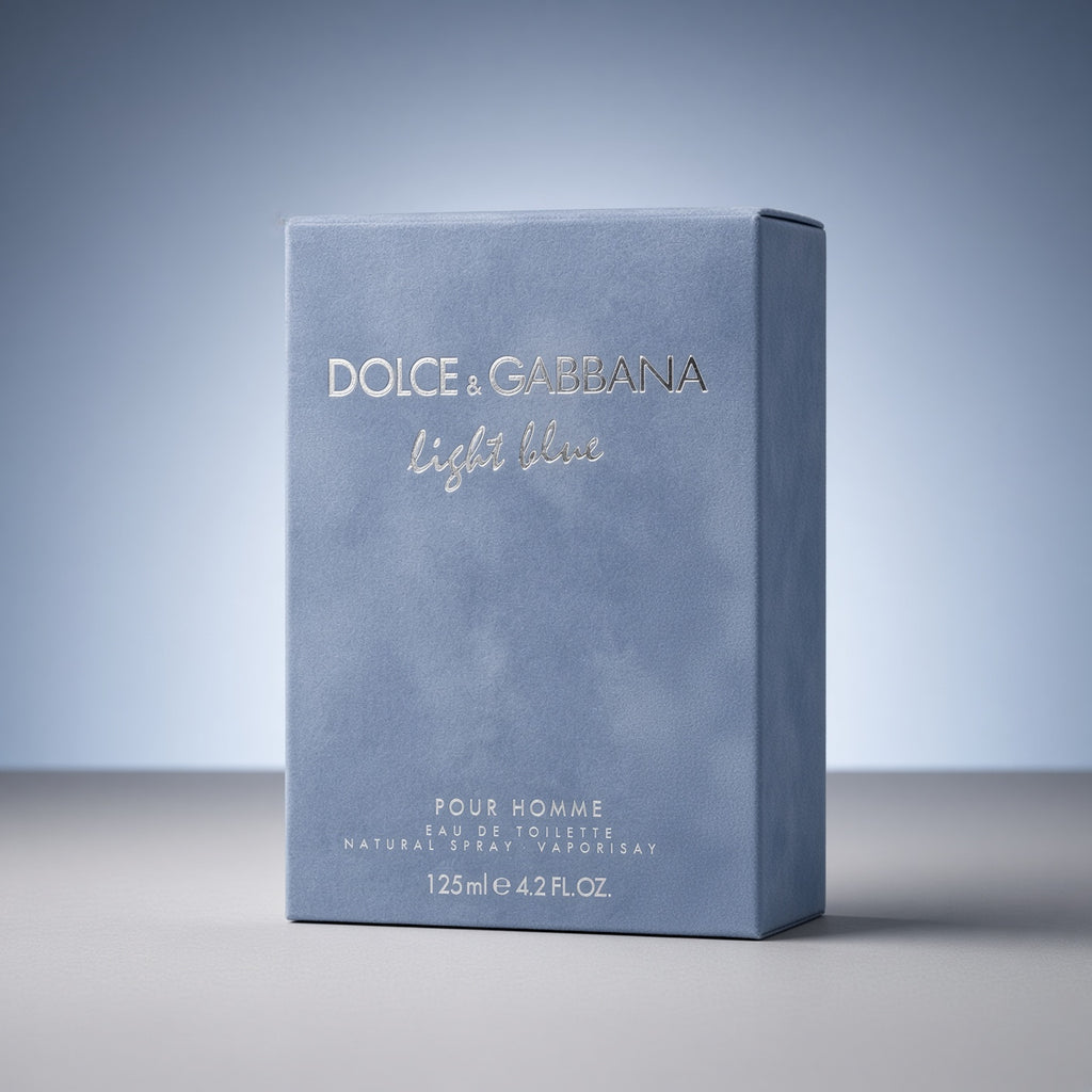 Dolce & Gabbana Light Blue Pour Homme EDT 4.2 oz / 125ml New Sealed
