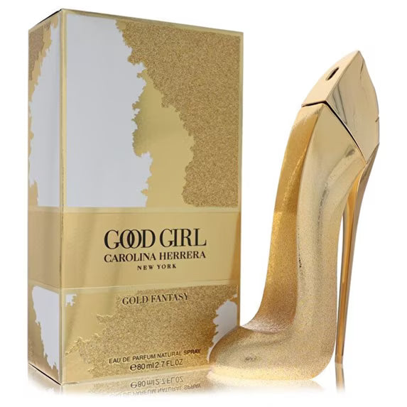 Carolina Herrera Good Girl Gold Fantasy Eau de Parfum 2.7 oz / 80 ml for Women – Collector's Edition
