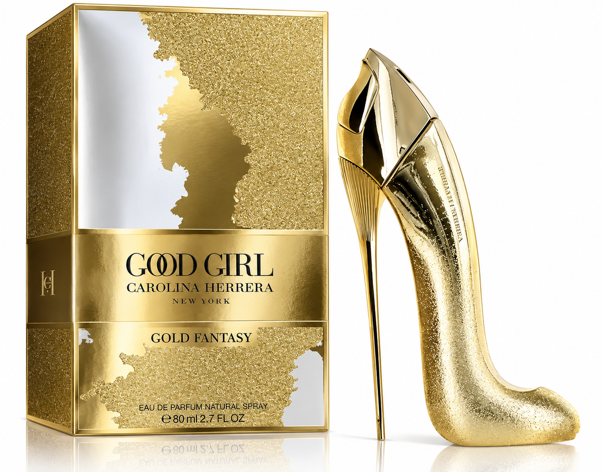 Carolina Herrera Good Girl Gold Fantasy Eau de Parfum 2.7 oz / 80 ml for Women – Collector's Edition