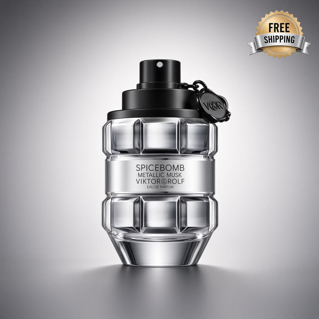 Viktor & Rolf Spicebomb METALLIC MUSK EDP 3oz/90ml NEW SEALED