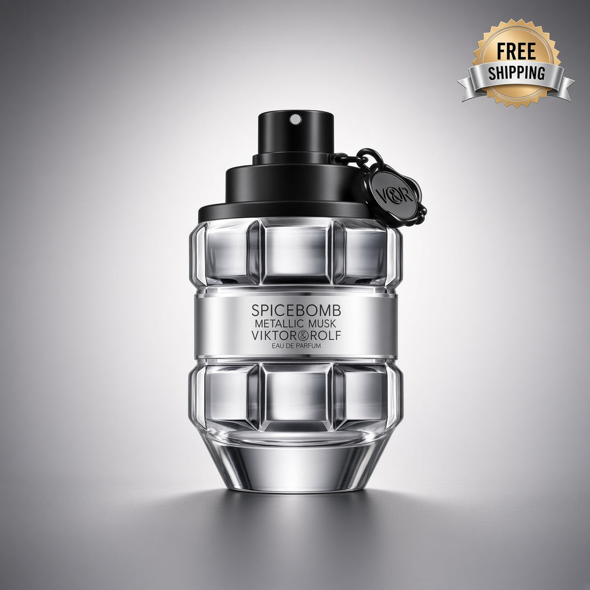 Viktor & Rolf Spicebomb METALLIC MUSK EDP 3oz/90ml NEW SEALED