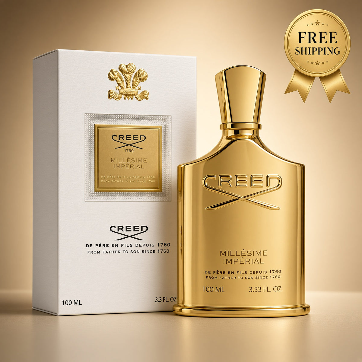 Creed Millesime Imperial Cologne Unisex EDP 3.4 Oz 100 Ml Spray
