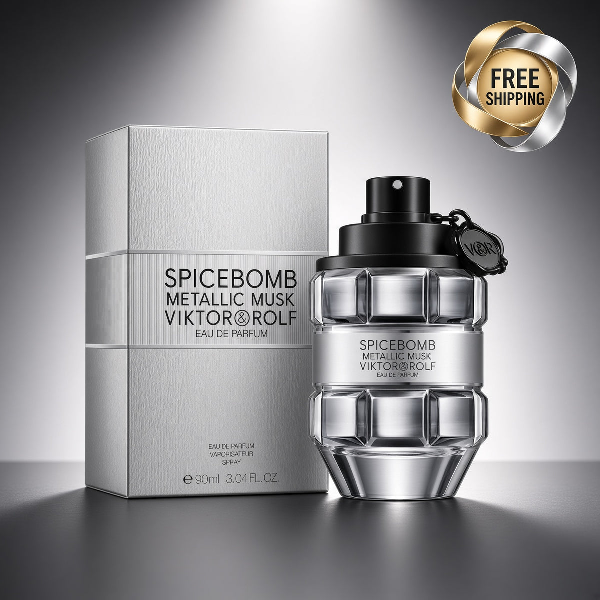 Viktor & Rolf Spicebomb METALLIC MUSK EDP 3oz/90ml NEW SEALED