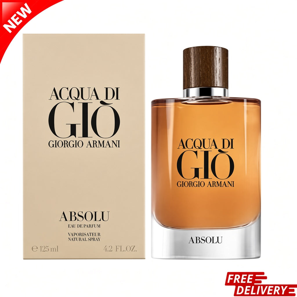 Giorgio Armani Acqua di Giò Absolu Eau de Parfum for Men – 125ml (4.2 fl oz)