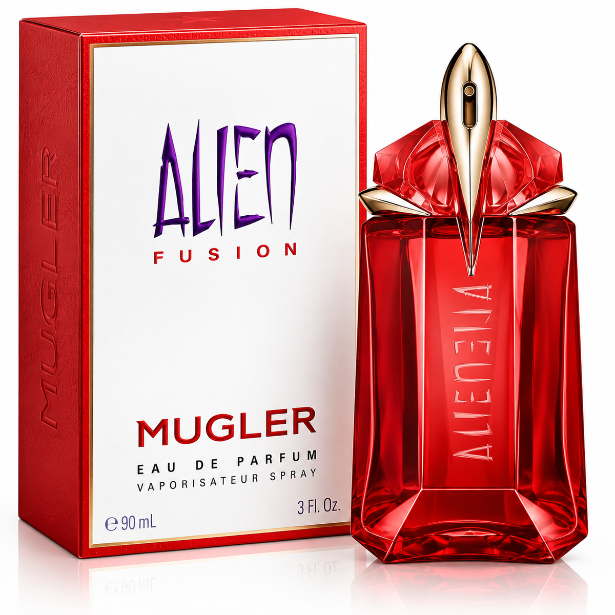 Thierry Mugler Alien Fusion Eau De Parfum, Perfume for Women, 3 fl oz-90ml