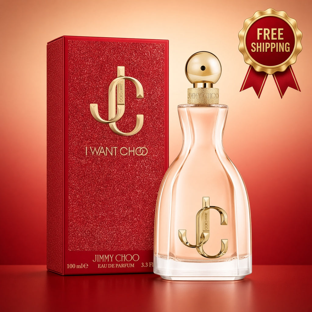 Jimmy Choo I Want Choo Eau de Parfum for Women – 3.3 oz / 100ml