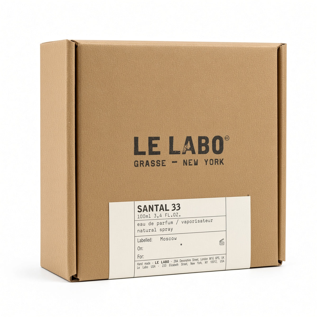 Le Labo Santal 33 Eau de Parfum 3.4 oz / 100 ml Unisex Fragrance NIB