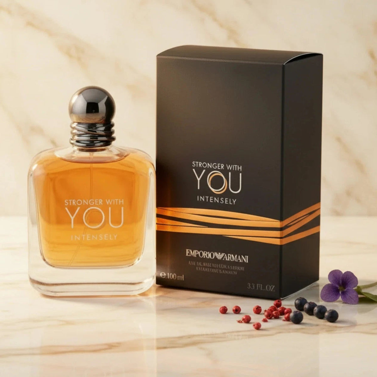 Emporio Armani Stronger With You Intensely EDP 3.4 oz Men’s New in Box