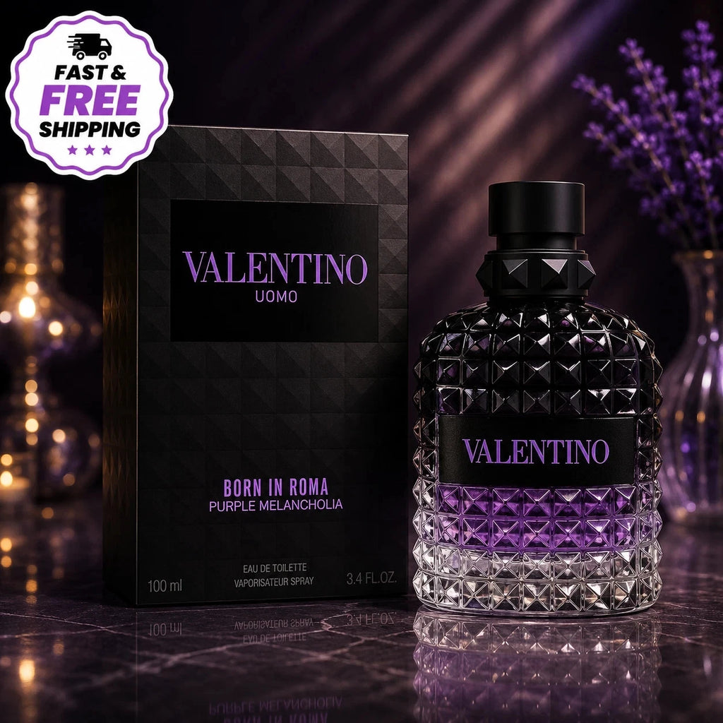 Valentino Uomo Purple Melancholia EDT 3.4 oz