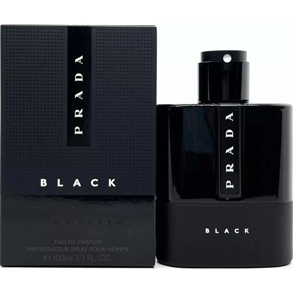 Prada Luna Rossa Black EDP for Men 3.4 oz/100 ml New in Box