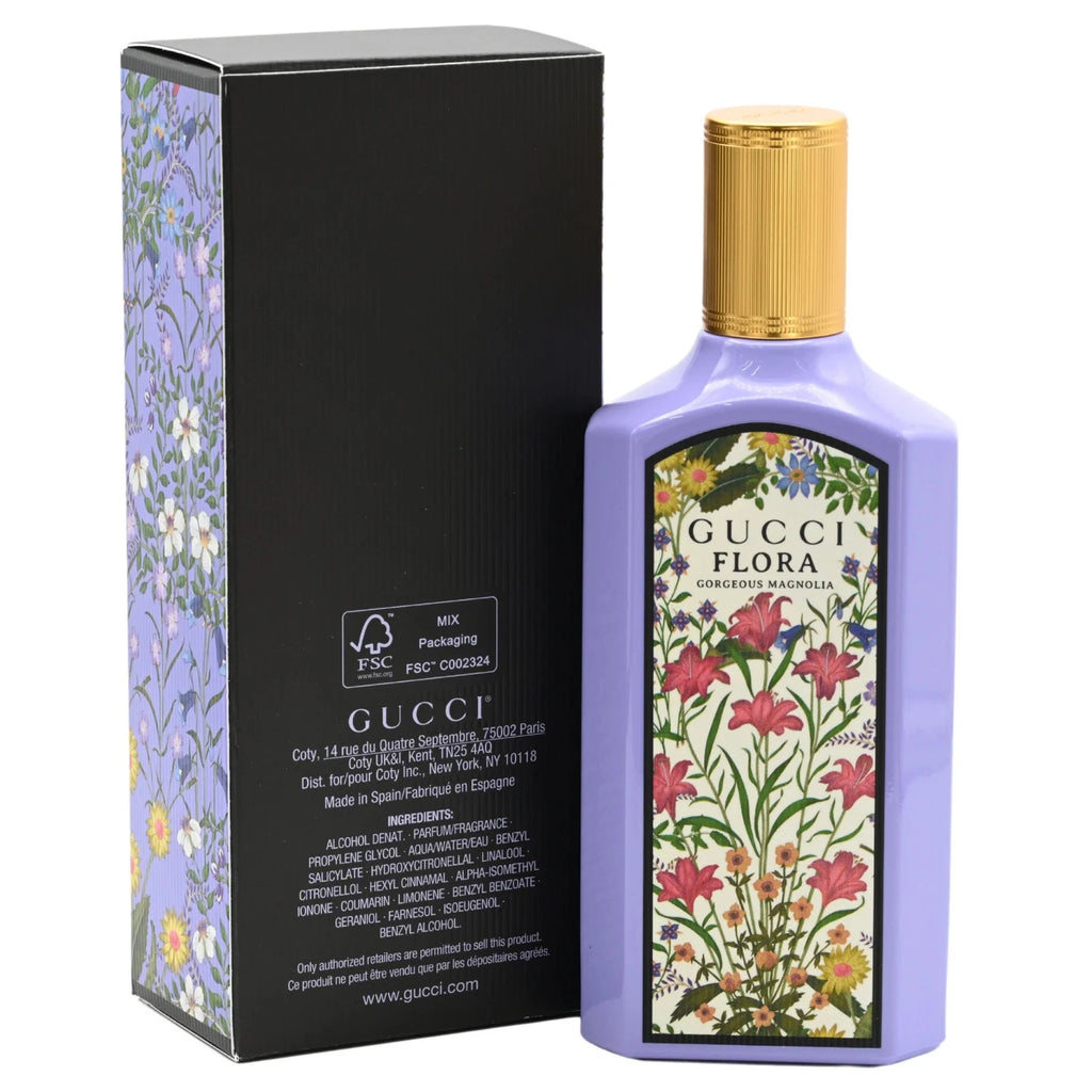 Gucci Flora Gorgeous Magnolia EDP Women 3.3 oz / 100ml Sealed