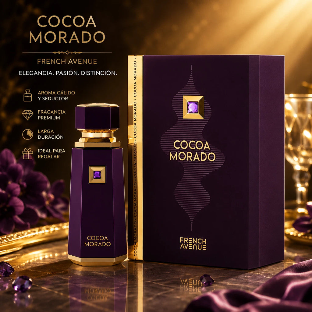 Fragrance World French Avenue Cocoa Morado EDP 3.4 oz / 100ml Unisex Spray