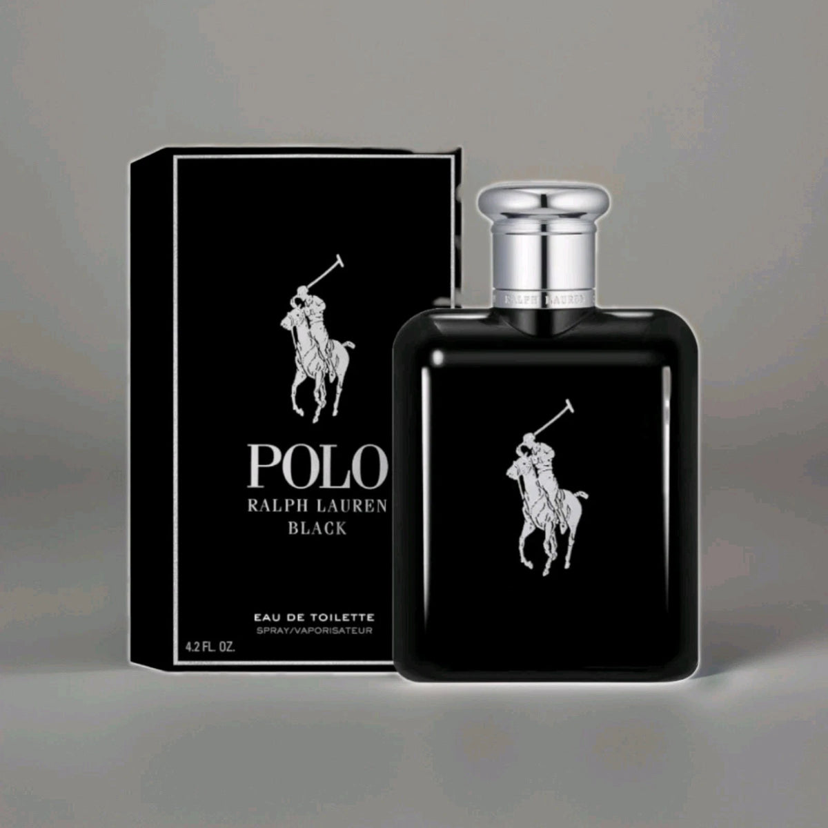 Polo Black by Ralph Lauren Eau de Toilette Spray for Men 4.2oz NIB