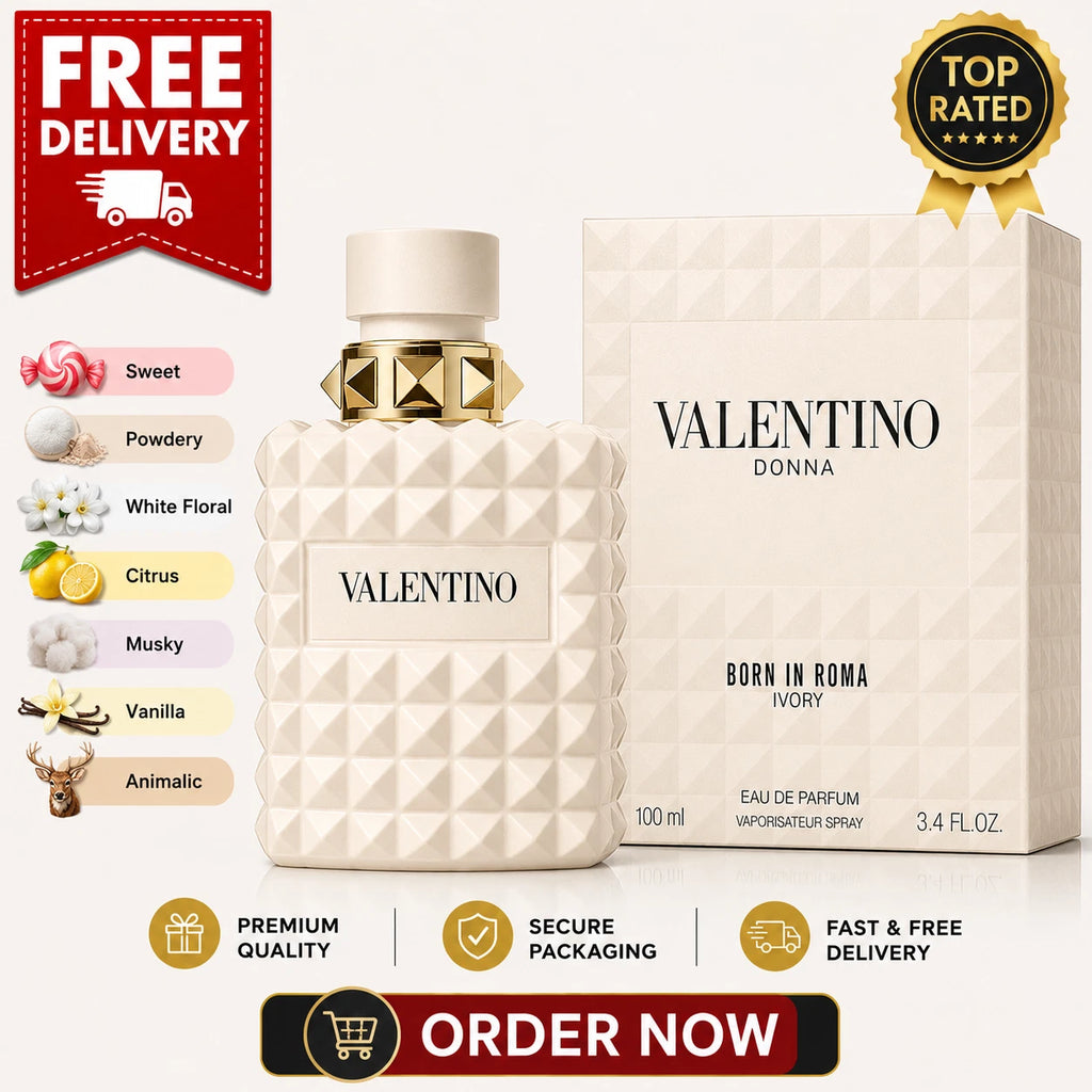 Valentino Donna Born In Roma Ivory EDP 3.4 oz / 100ml