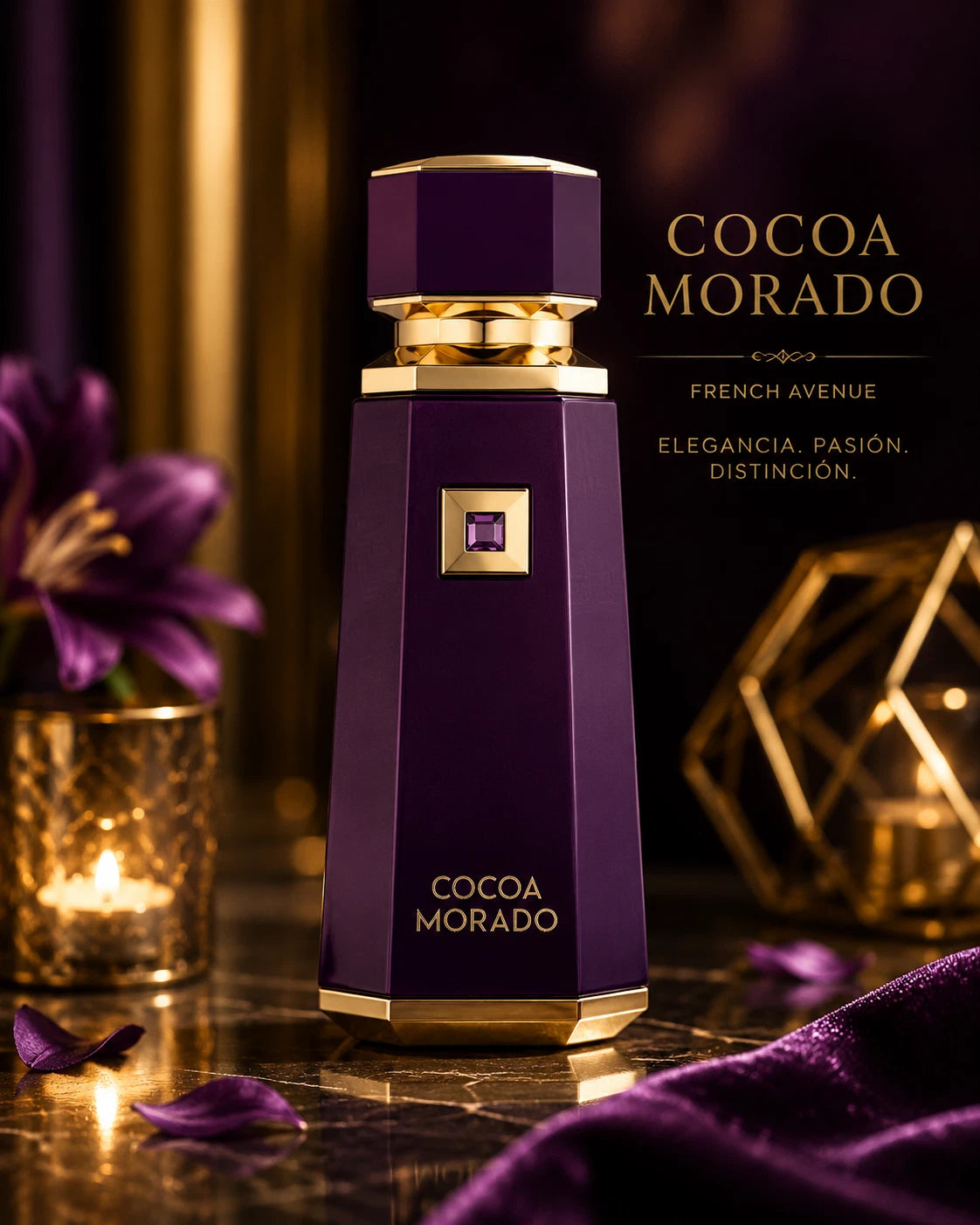 Fragrance World French Avenue Cocoa Morado EDP 3.4 oz / 100ml Unisex Spray