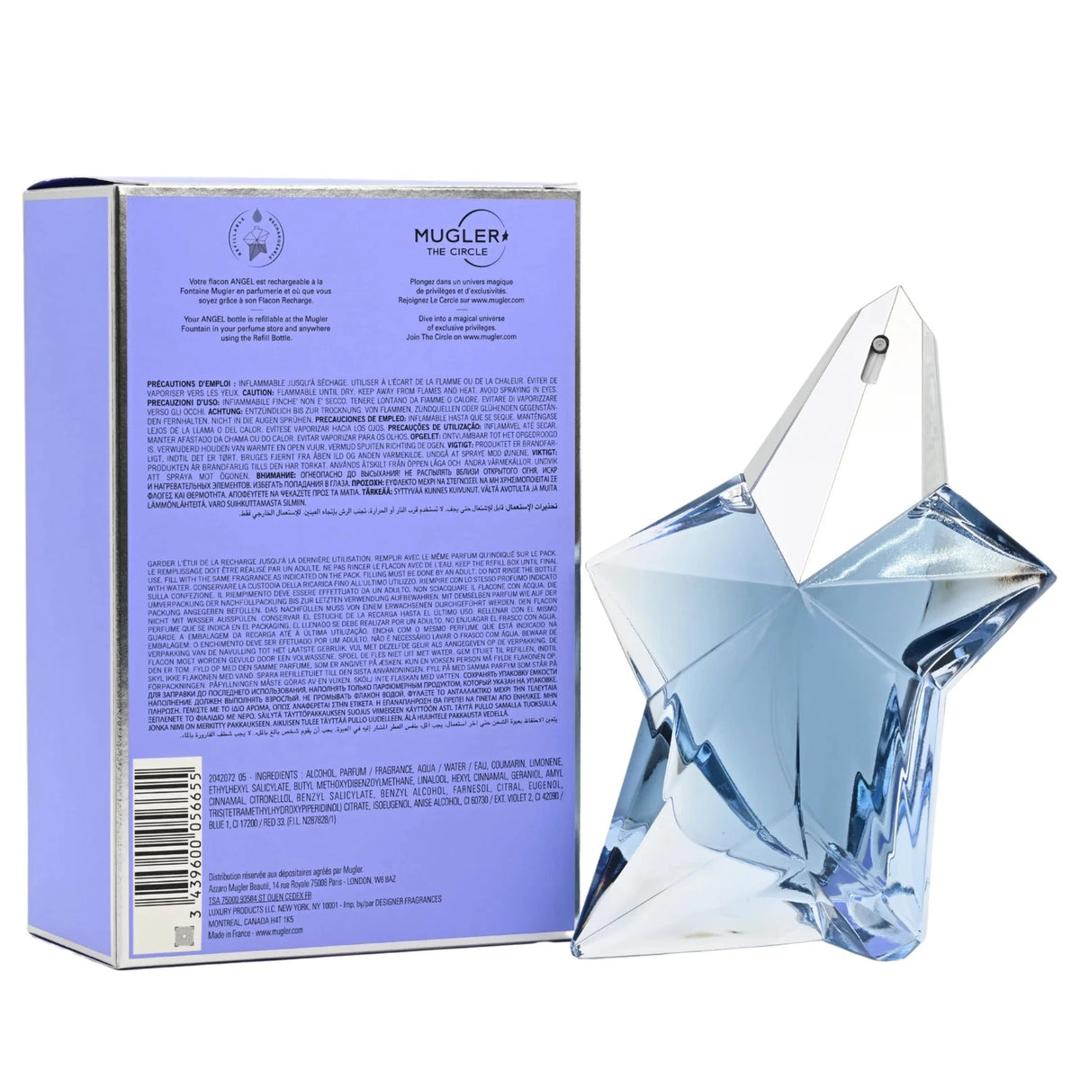 Thierry Mugler Angel Eau de Parfum for Women 3.4 oz / 100 ml NIB
