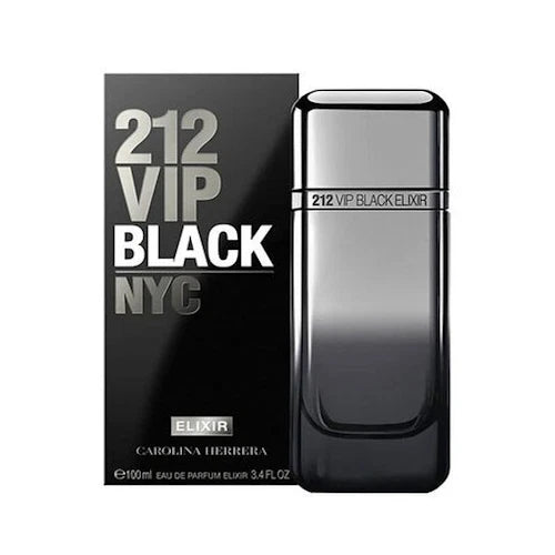 212 VIP Black Elixir by Carolina Herrera EDP for Men 3.4 oz NIB