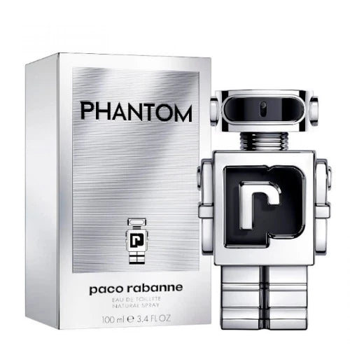 Paco Rabanne Phantom Eau de Toilette for Men – 3.4 oz / 100ml