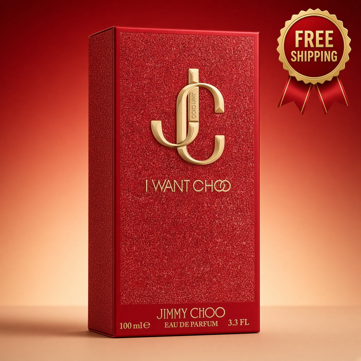 Jimmy Choo I Want Choo Eau de Parfum for Women – 3.3 oz / 100ml