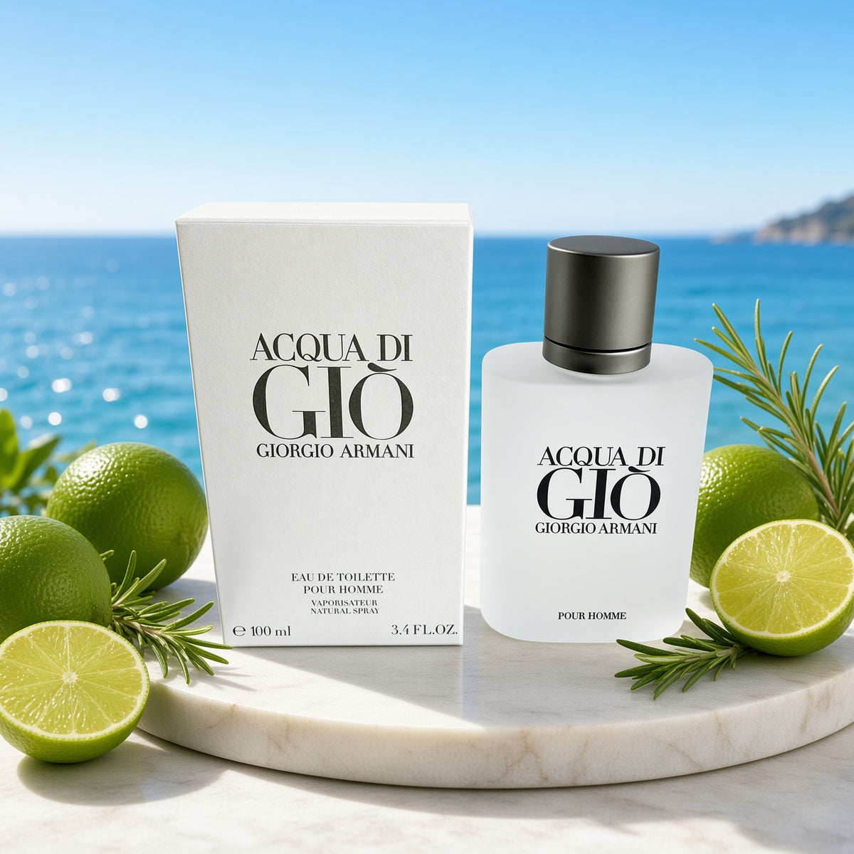 Giorgio Armani Acqua di Gio 3.4 oz 100ml EDT Spray for Men NIB