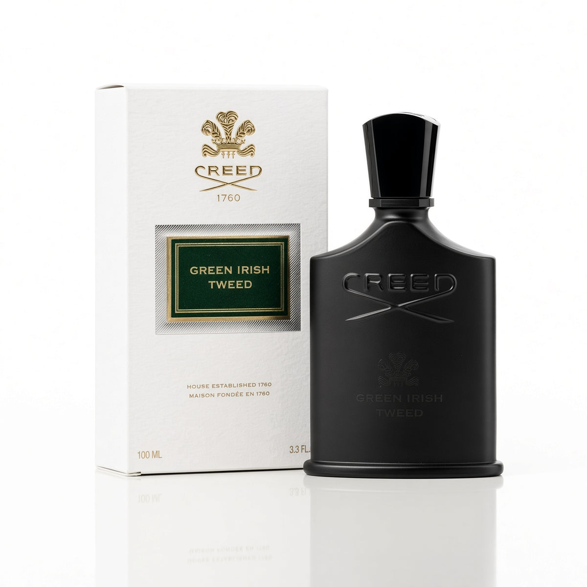 Creed Green Irish Tweed Eau de Parfum for Men 3.3 oz / 100 ml NIB