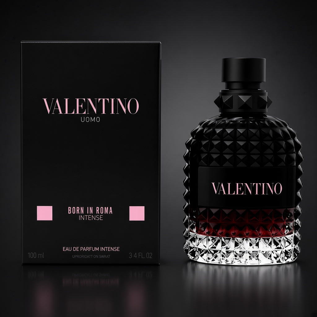 Valentino Uomo Born In Roma Intense Eau de Parfum for Men 3.4 oz (100ml) – Sealed Box