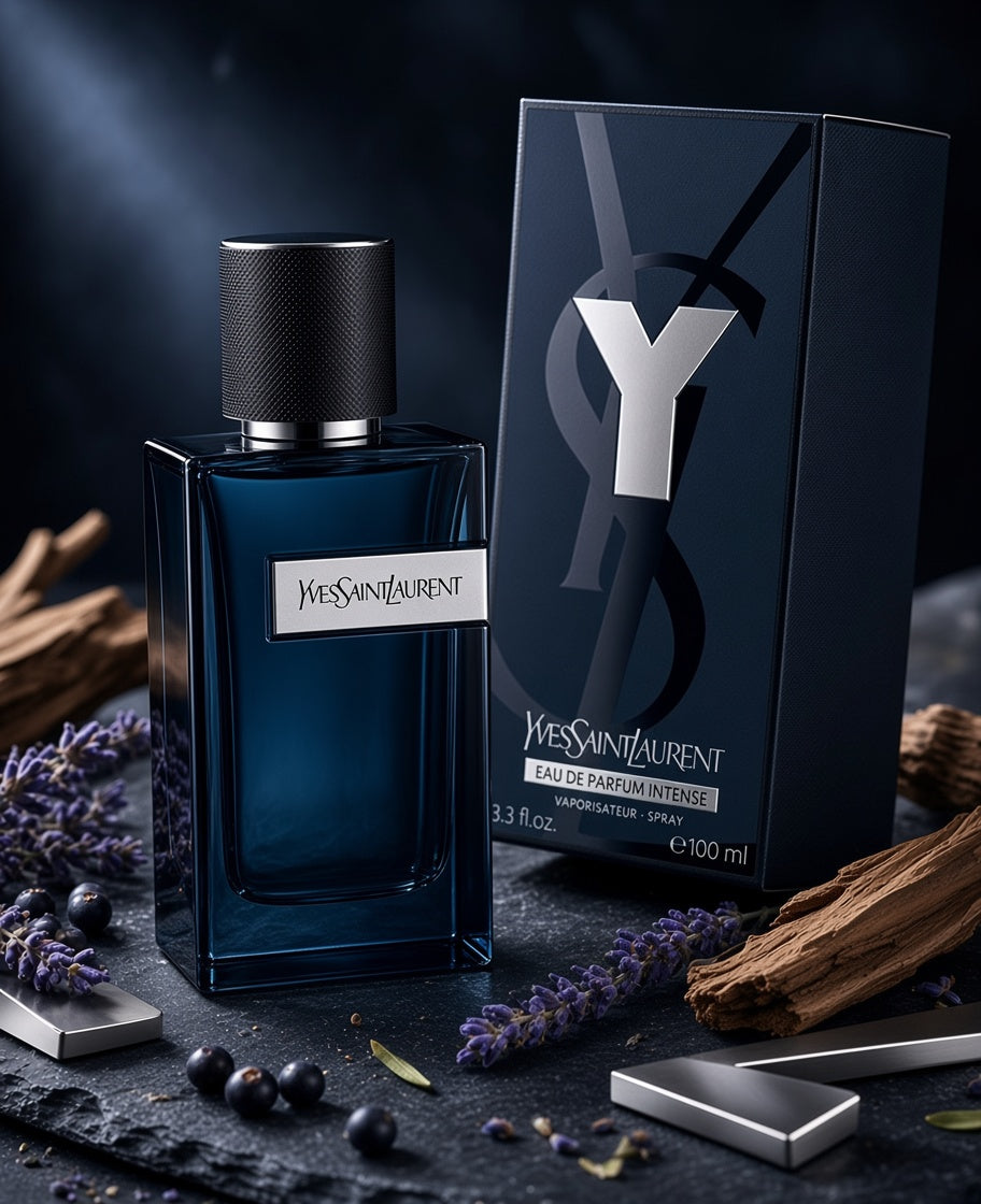 Yves Saint Laurent Men's Y Eau de Parfum Intense Spray 3.4 oz 100 ml
