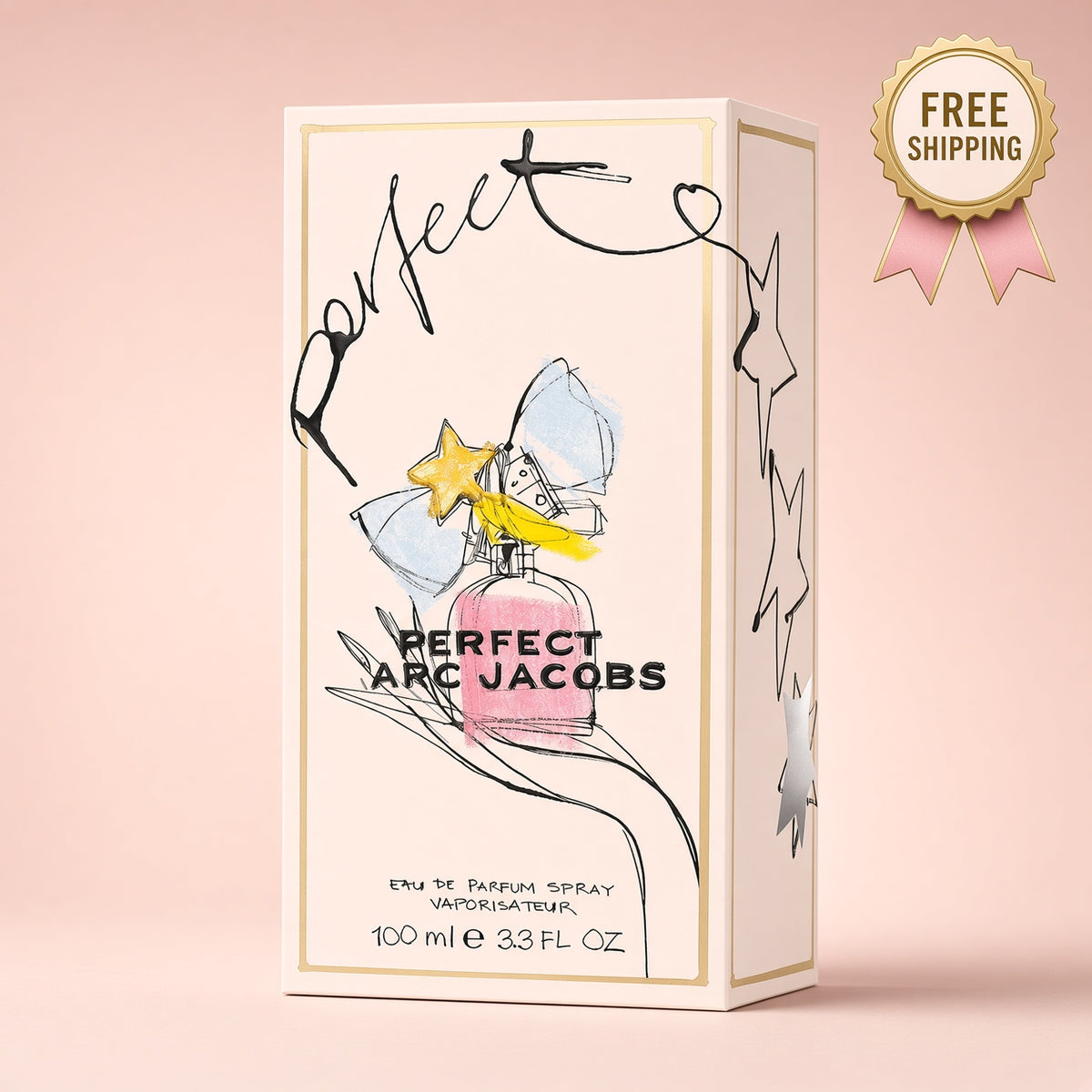 Marc Jacobs Perfect Eau de Parfum for Women – 3.3 oz / 100ml