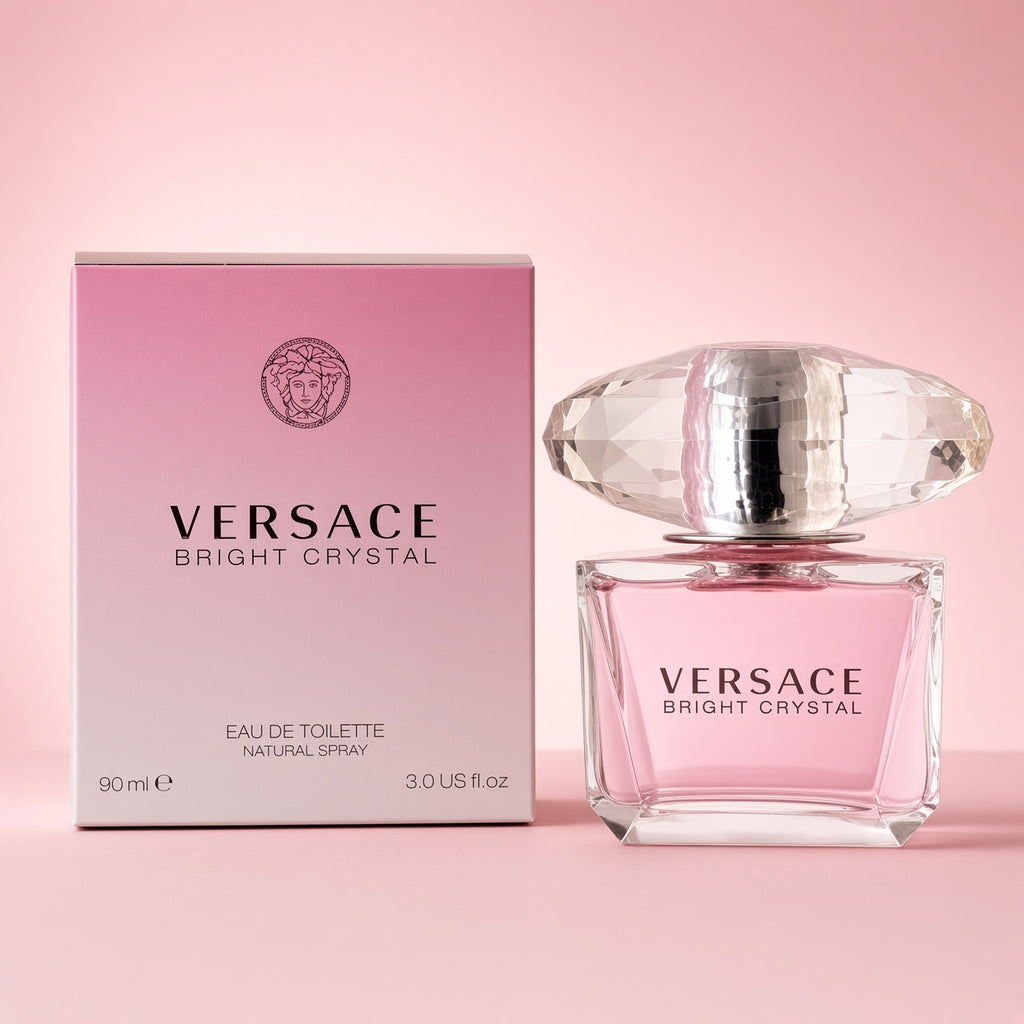 Versace Bright Crystal EDT for Women 3.0 oz / 90 ml USA NIB