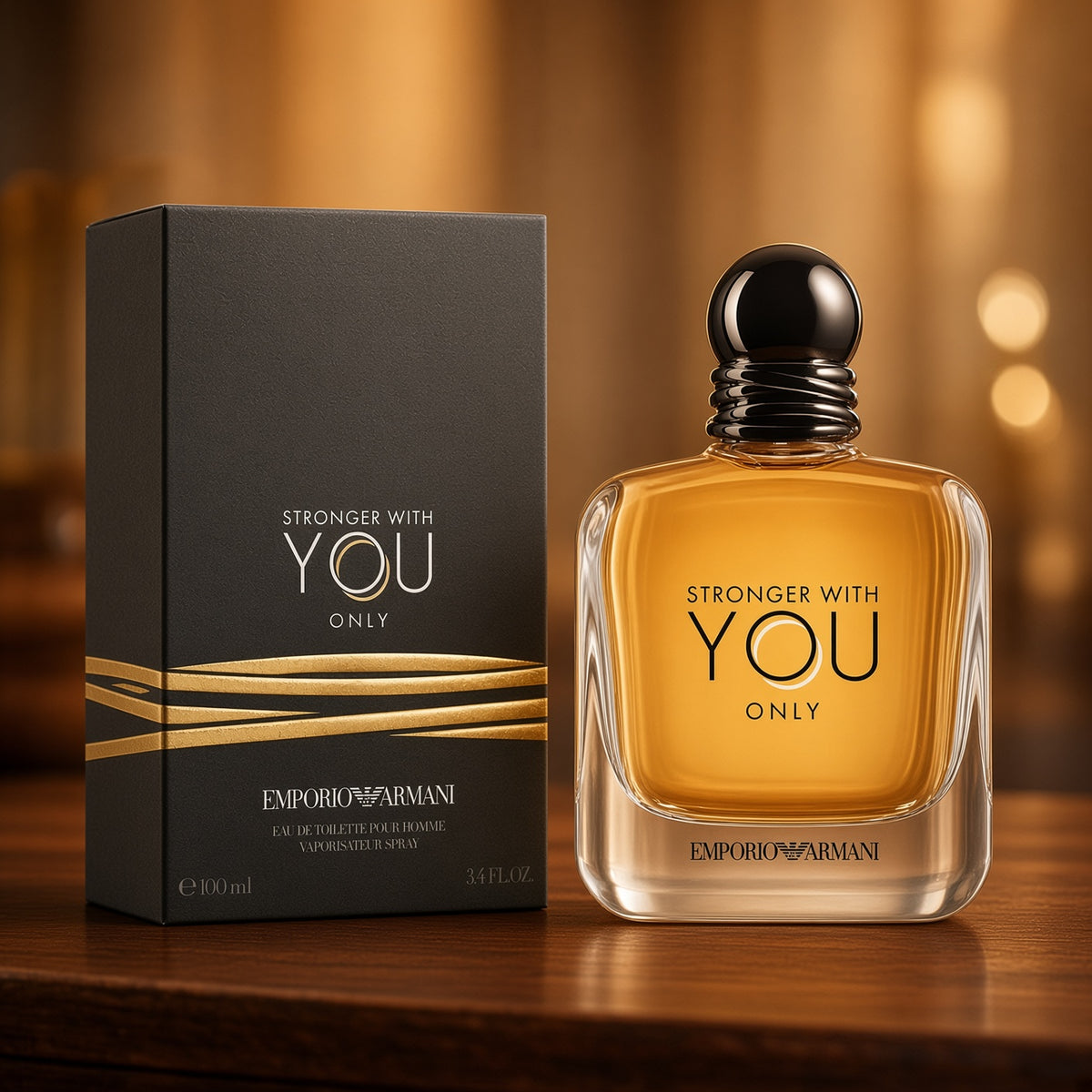 Emporio Armani Stronger With You Only EDT 100ml Men New Sealed